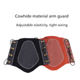 Bow And Arrow Archery Leather Arm Guards Composite Traditional Recurve Sports Bow Shooting Supplies Protective Gear Accessories
