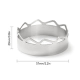 Camping Gas Stove Windshield Outdoor Camping Stainless Steel Windproof Bracket Picnic Cooking Supply