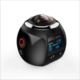 360VR Panoramic Sports Camera Wifi Mini 2448*2448 Ultra HD Panoramic Camera Outdoor 30m Waterproof DV Recorder