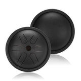 5.5 Inch Mini Steel Tongue Drum 6 Notes Handpan Drum Steel Pocket Drum Percussion Instrument with Mallets Carry Bag for Yoga