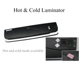 A4 9 inch Office Hot&amp;Cold Photo Laminator Roll Laminator Thermal Laminating Machine for A4 Document Photo Fast Laminating Speed