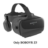 BOBOVR Z5 120 FOV VR Virtual Reality Glasses Remote 3D Android Cardboard VR 3D Headset Stereo Helmet for Smartphones 4.7-6.2