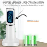 Electric Water Bottle Dispenser Water Pump for Bottle 19 Liters Automatic Kitchen Bottle Tap Dispenser Drinking USB Rechargeable