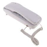 Portable Hanging Corded Phone Home Wall Line Telephone Office Business