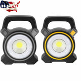 USB Rechargeable 30W COB LED Flood Light Portable Outdoor Garden Work Spot Lamp For Emergency, Maintenance, Garden Work