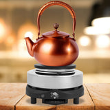 Portable Electric Countertop Stove for Tea Coffee Kitchen Single Heating Plate (EU Plug) New