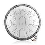 pearl paint  New Type Steel tongue drum 13 inch 15 note D minor handpan percussion instrument hand drum Yoga Meditation Beginner
