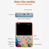 2021 Portable G5 3.0inch LCD Soft Color Screen Handheld Game Console High Definition with 500 Retro Games 3.5mm Earphone Output