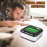 Digital Inclinometer 4*90°  Portable Angle Finder Mini Level and Bevel Gauge Level Box with LCD Display Screen Level Bubble
