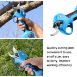 KKMOON 16.8V Cordless Pruner Brushless Motor Electric Pruning Shear 28mm Efficient Fruit Tree Bonsai Pruning Branches Cutter