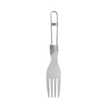 Outdoor Folding Camping Fork Spoon Spork Outdoor Spork Spoon Dinnerware Tool Portable Travel Camping Picnic Tableware Tools