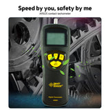 AR925 Digital Tachometer Contact Motor Tachometer RPM Meter LCD Tach Speedometer 0.05~19999.9m/min 0.5~19999RPM High Precision