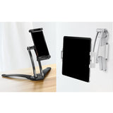 Rotating Portable Monitor Wall-Mounted Metal Stand, Suitable For Tablet And Mobile Phone Stand Below 15.6-Inch