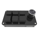 Custom Programming Macro Knob Keyboard 6 Keys Copy Paste Mini Button For Photoshop Gaming Keypad Mechanical Key Board