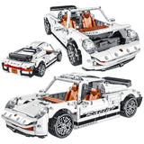 1365pcs City Technical Retro Speed Racing Car Building Blocks MOC Supercar Sports Vehicle Bricks Toys For Boys Gifts