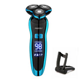 Electric Shaver Rechargeable Electric Razor Shaving Machine Cleaning Beard Razor for Men Wet and Dry Waterproof Washable ZN1159