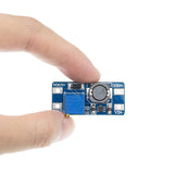 100pcs DC-DC Adjustable Boost Module 2A Boost Plate Step Up Module with MICRO USB 2V-24V to 5V 9V 12V 28V MT3608