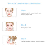 Face Massager Anti Wrinkles Anti Aging Heat High Frequency Vibration Facial Device for Skin Tightening Lifting Skin Care Machine