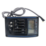 LC-5 5 Bands Acoustic Guitar Pickup EQ Preamp LCD Tuner Piezo Pickup Equalizer System with Microphone