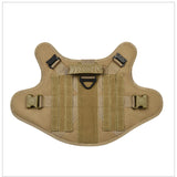 Dog Tactical Harness Training Working Adjustable Metal Buckle High Quality Nylon Material Vest for Large Dogs German Shepherd