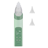 NEW Electric Baby Nasal Aspirator Silicone Music Light USB Rechargeable Nasal Aspirator 3-speed Suction Clean Nose Health Care