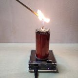 Tesla coil pllsstc bluetooth music assembled plasma windmill speaker 48-62W tesla music bluetooth coil
