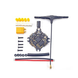 DarwinFPV ExpressLRS ELRS AIO F4 FPV Bluejay 2.4G Flight Controller Betaflight 15A OSD BEC 1-3S 4In1 ESC ELRS Lite TX Module