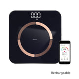 USB Charging Weight Scale Smart Body Fat Scale Bluetooth Electronic Muscle Ingredient Scale Fat Measuring Tool App Floor Scales