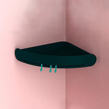 Toilet Rack Free Punch Toilet Toilet Washstand Triangle Suction Cup Wall-Mounted Bathroom Storage Rack