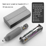 145 In 1 Screwdriver Combination Set Magnetic Screwdriver Bit Torx Hexagonal Phone PC Precision Repair Hand Tool Screwdriver
