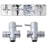 New T-adapter 3 Ways Valve For Diverter Bath Toilet Bidet Sprayer Shower Head L21C