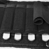 5 Pcs Sandbag Weight-Bearing Equipment 25Cm Counterweight Round-Head Steel Plate For Training Aggravated Fitness Vest