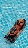 NEW 2.4G RC Boat Mini Remote Control Motorboat Racing Ship Waterproof USB Charging Electric RC Speedboat Kid Boy Christmas Gift