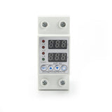 2P Multifunctional Self-resetting Switch Dual Display Protector Circuit Earth Leakage Over Under Voltage Protect Device