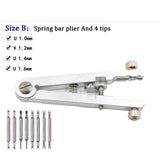 316# Stainless Steel 6825 Watch Bracelet Pliers Standard of  Removing Spring Bar Watch Bands Removal Tool