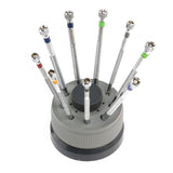 9pcs Different Sizes Precision Flat Slotted Screw Driver Screwdrivers Watchmaker Repair Tools 0.5mm-2.5mm