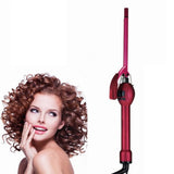 Professional 9mm Curling Iron Hair Waver Pear Flower Ceramic Curlers Wand Roller Beauty Salon