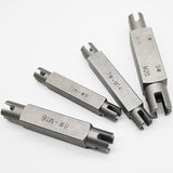 6Pcs Hexagonal Double-Head Broken Tap Retractor Tap Extractor Take-Off Wire Tap Retractor Reverse Wire Take-Off Tool