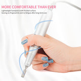 35000RPM Nail Drill Machine Rechargeable Nail Drill Milling Machine Portable Wireless Manicure Grinder Nail Polisher Cutter Kit