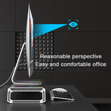 T1 Universal Monitor Stand RGB Support 4-Port USB3.0 Charging Table Storage Stand Suitable For Laptop Monitor Mobile Phone