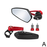 Universal Motorcycle Rearview Mirror For 7/8" 22mm Motorcycle Handlebar Rearview Mirror DIY Rear Mirror Motorbike Accessories
