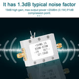 Low Noise 19dB High Gain Radio-Frequency Signal  Amplifier Ham Radio Module with 850-870MHz Working Frequency