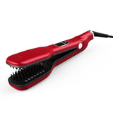 Steam Flat Iron Hair Straightener and Curler Professional Ceramic Tourmaline Vapor Steam Straightener