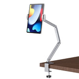 Rotatable Long Arm Tablet Holder Stand For 5 to 14 inch Tablet Smartphone Desktop Aluminum Alloy Holder Bracket Support For iPad