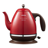 Retro Electric Kettle 304 Stainless Steel Household appliances 1.5L Portable Travel Water Boiler 1500W European style Coffee pot