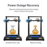 Anet ET5X All Metal Large 3D Printer Kit With Auto Bed Leveling Filament Detecting Resume Printing Max Size 300*300*400MM