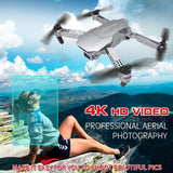Folding WIFI Drone 4K/1080P HD professional Camera Aerial Photography GPS Quadcopter Live Video Black Drone APP Control