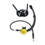 DIDEEP 5 IN 1 Snorkeling Diving Equipment Respirator Snorkel Tube Pressure Reducer Valve Diving Regulator Diving