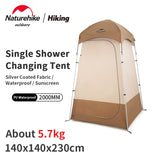 Naturehike Outdoor Portable Move Shower Changing Tent Sunscreen Waterproof Lightproof Outdoor Hiking Private Toilet Camping Tent