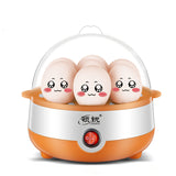 Cooking Tools Kitchen Utensil Breakfast Multi-functional Three-layer Eggs Steamer 14 Eggs Capacity Corn Milk Steamed 220V ZD01